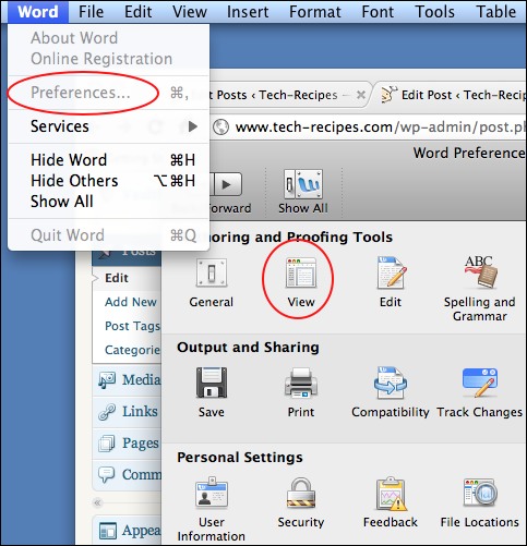 go to a certain page in word for mac 2011